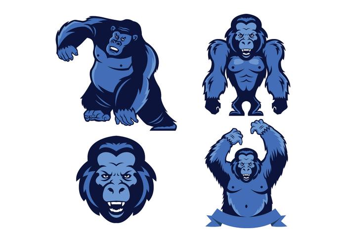 Apes Mascot Vector