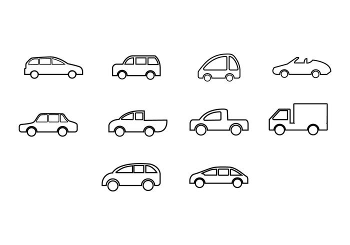 Free car icon vector Free car icon vector