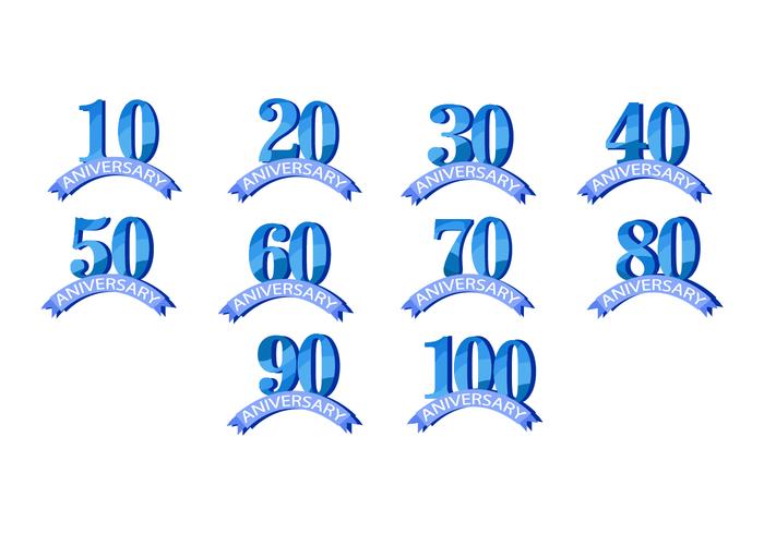 Free Anniversary Icon Vector Free Anniversary Icon Vector