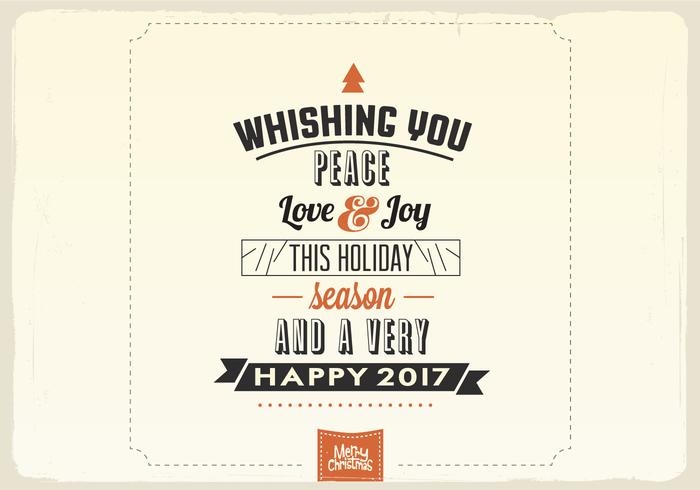 Wishing You Peace, Love  Joy Vector