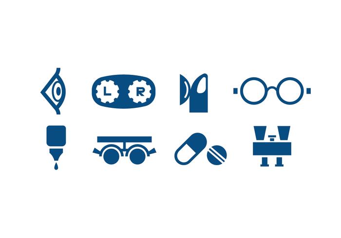 Eye Care Icon Vectors