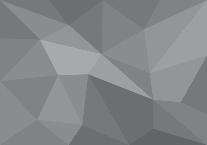 Lowpoly degradado gris vector