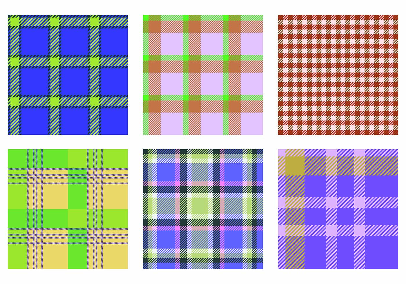 Vector Flannel Patterns 140576 Vector Art at Vecteezy