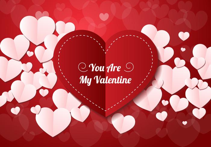 Valentine Card Vector