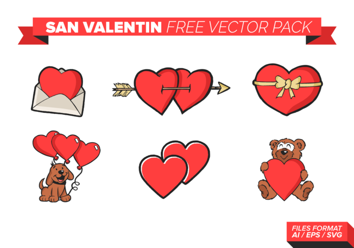 San Valentin Free Vector Pack San Valentin Free Vector Pack