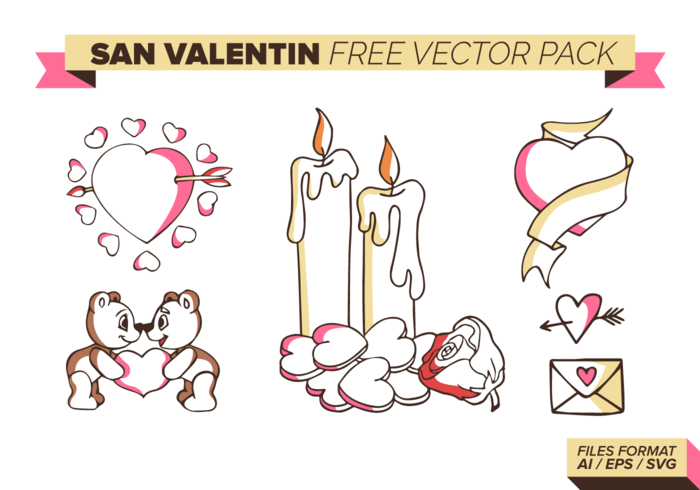 San Valentin Free Vector Pack San Valentin Free Vector Pack