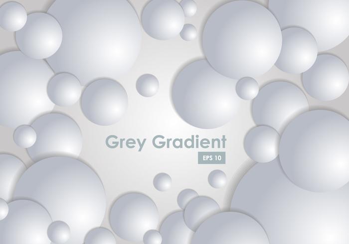 Grey Gradient Dot Background vector