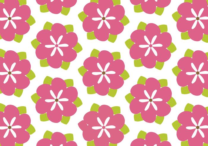 Petunia Background Pattern Free Vector