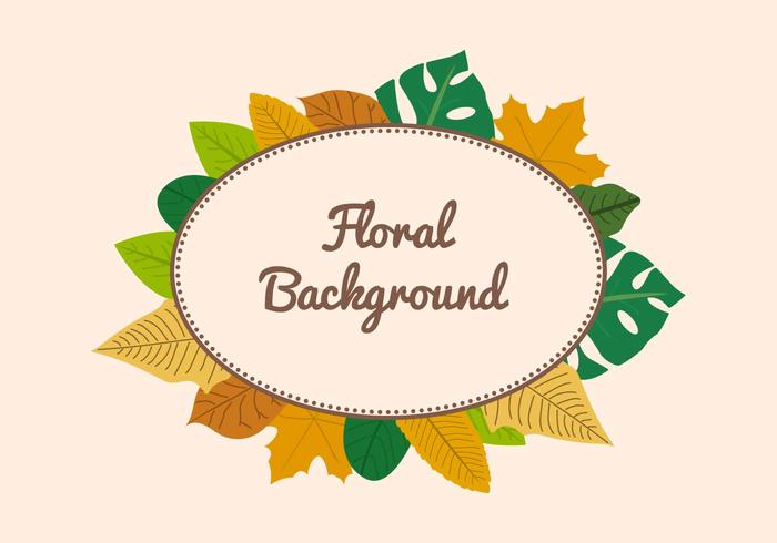 Free Leaf Background vector