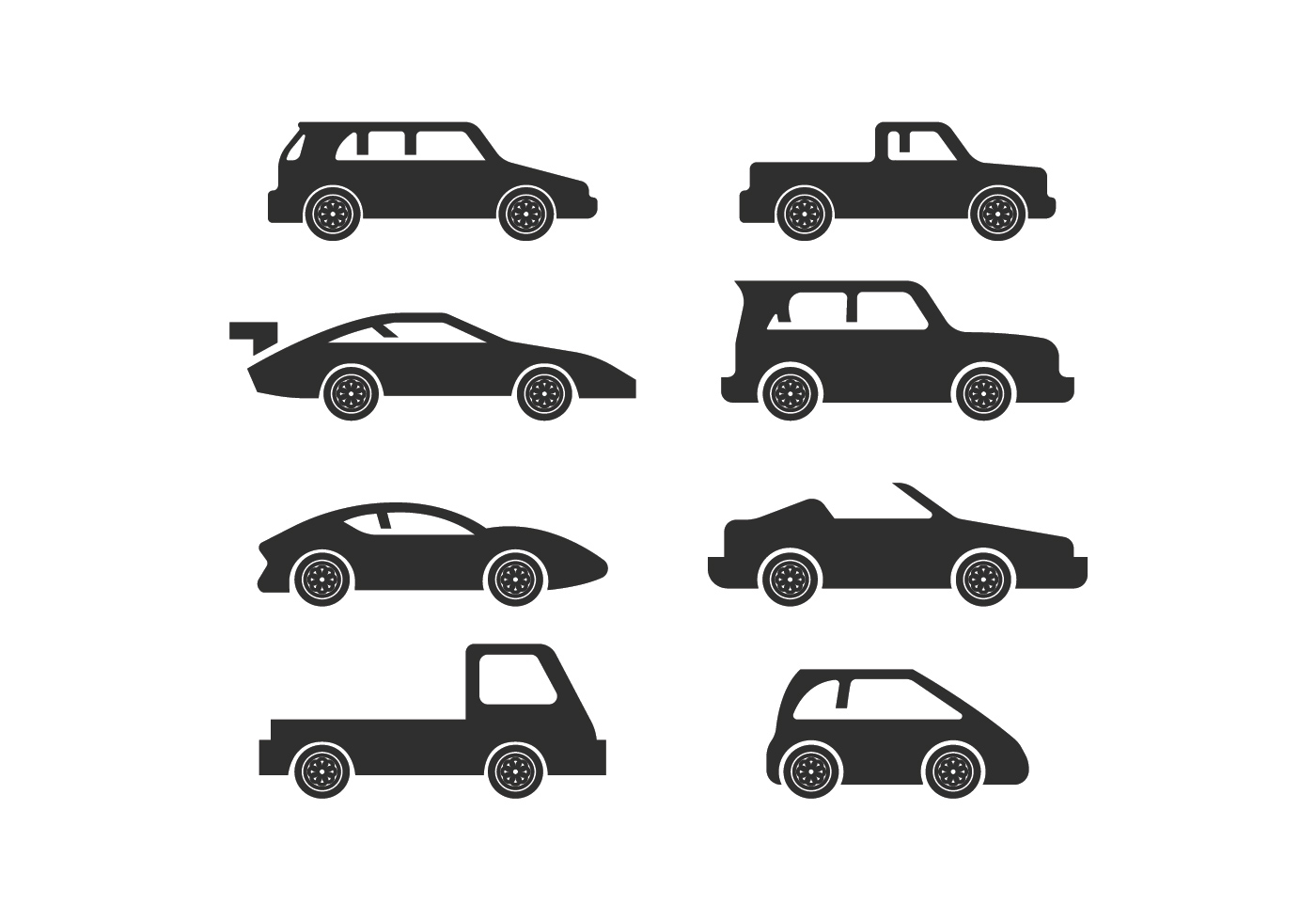 Download Car Vector Silhouette Vectors - Download Free Vectors ...