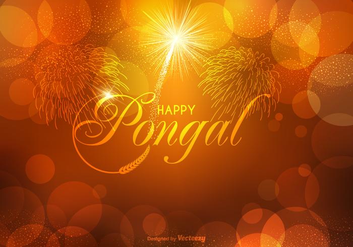 Vector Happy Pongal Background