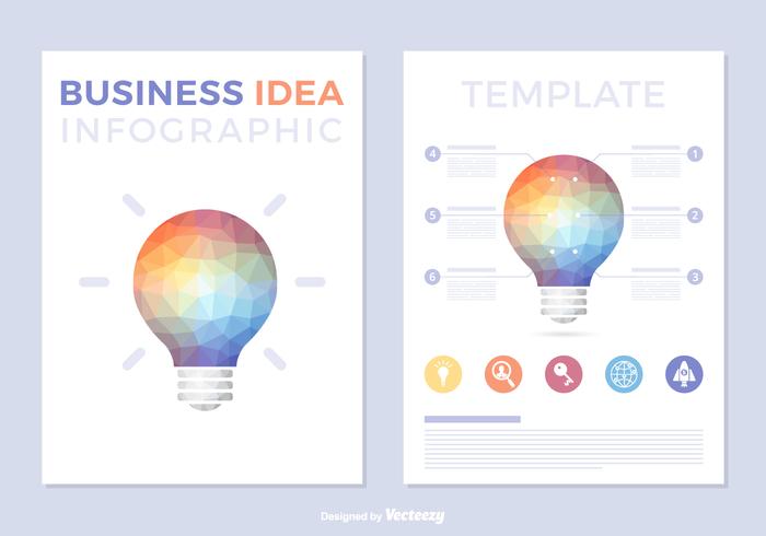 Business Idea Vector Infographic Template