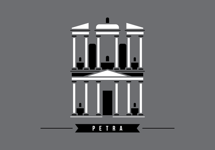 Free Petra Vector Illustration Free Petra Vector Illustration
