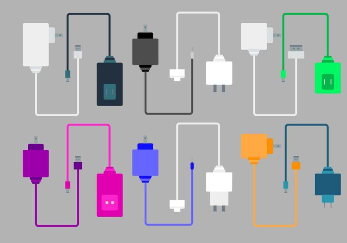 Free Phone Chargers Vector