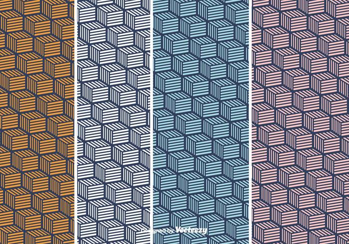 Cube Vector Patterns