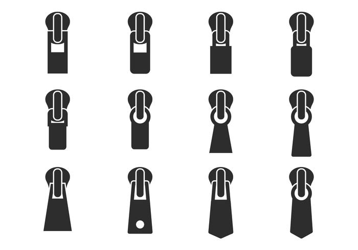 Free Zipper Pull Vector