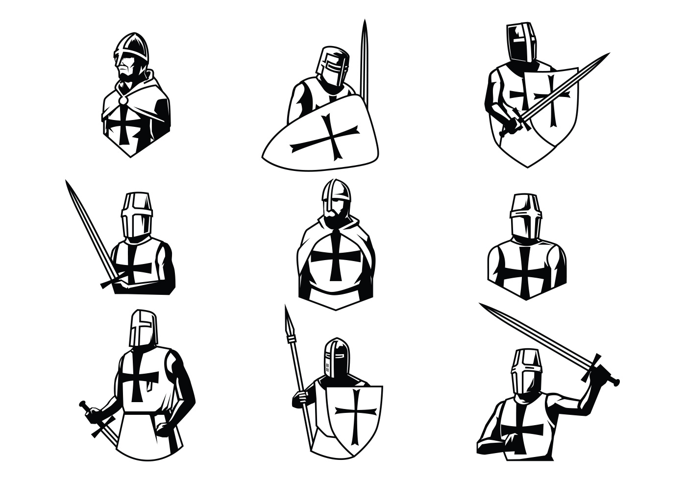 Free Templar Vectors - Download Free Vectors, Clipart Graphics & Vector Art