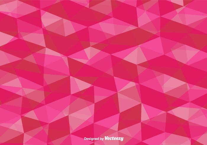 Vector Pink Polygonal Background