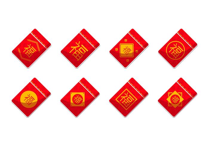 Free Red Packet Template Vector Free Red Packet Template Vector