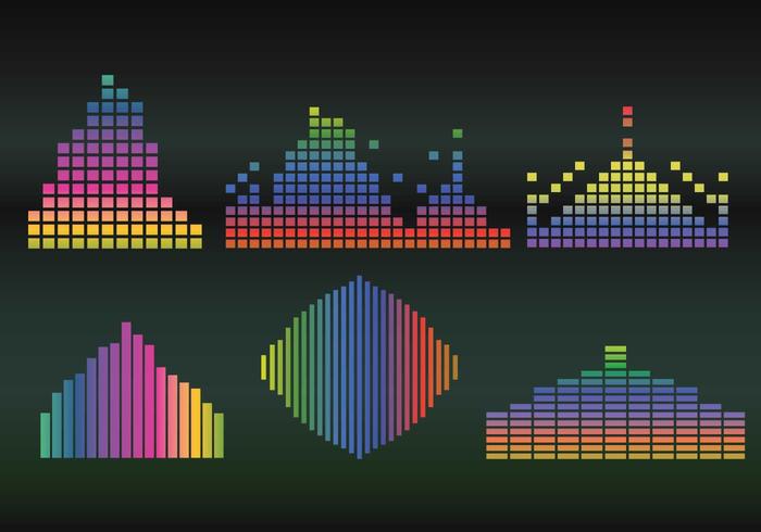 Sound bar vector gradient
