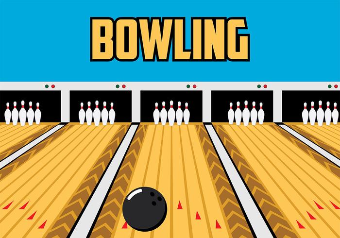 Bowling Lane Vector - Download Free Vectors, Clipart Graphics & Vector Art