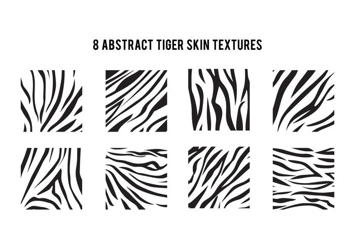 Simple Tiger Stripe Pattern vector