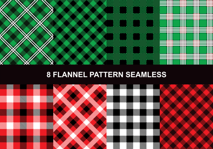 Flannel Pattern Seamless vector