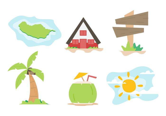 Free Unique Island Vectors