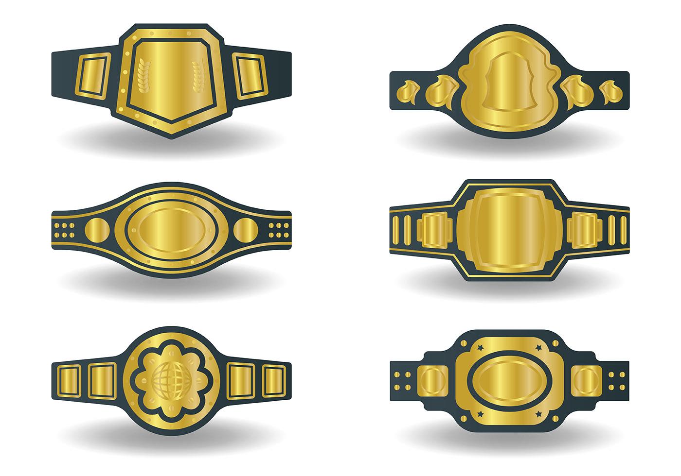 Blank Championship Belt Template