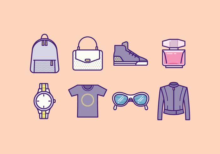 Free Fashion Icons vector