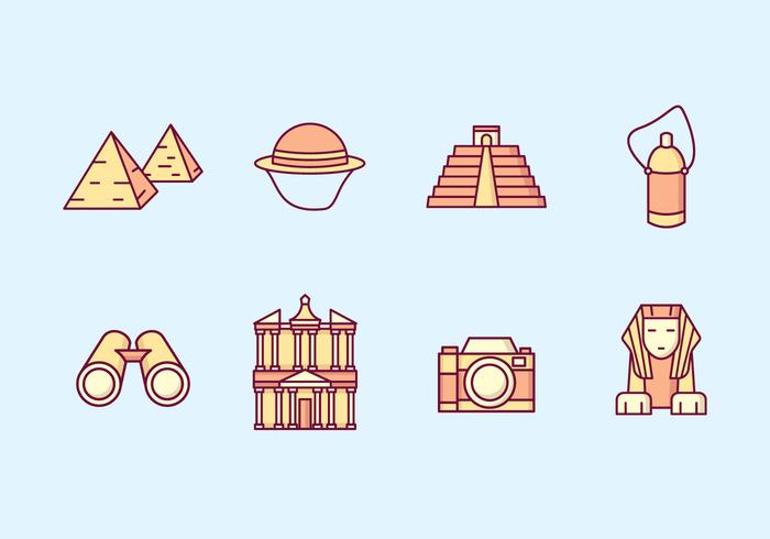 Landmark  Tourism Vector