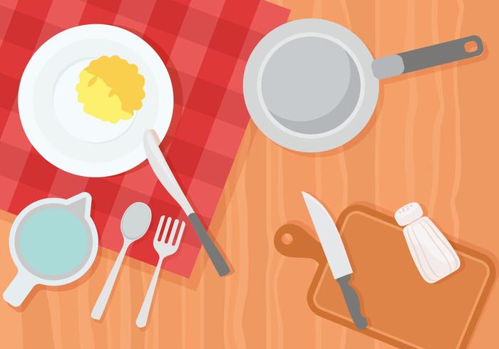 Free Cooking and Kitchen Illustration vector