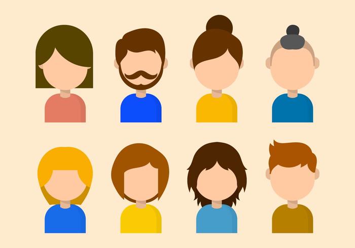 Free Personas Vector Collection