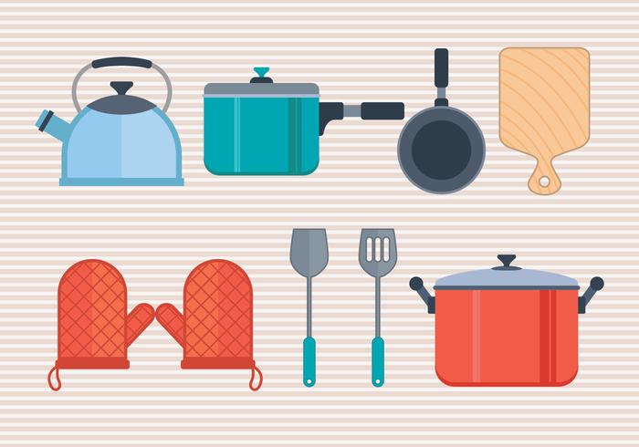 Cocina Vector Icons Set