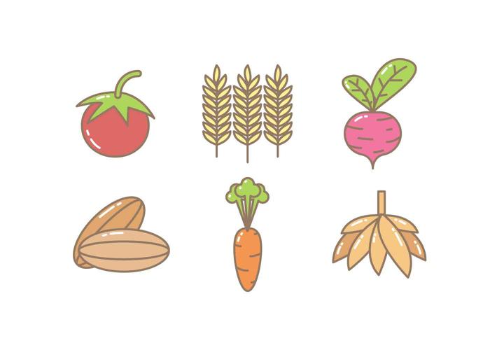 Free Unique Crop Icons Vectors