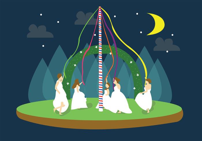 Maypole Novias Vector