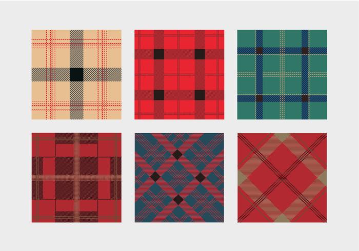 Colorful Flannel Pattern Vector