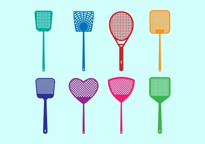 Free Fly Swatter Vector Icons