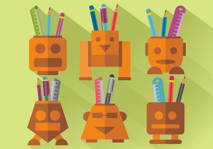 Pen Holder Vector Design Pen Holder Vector Design