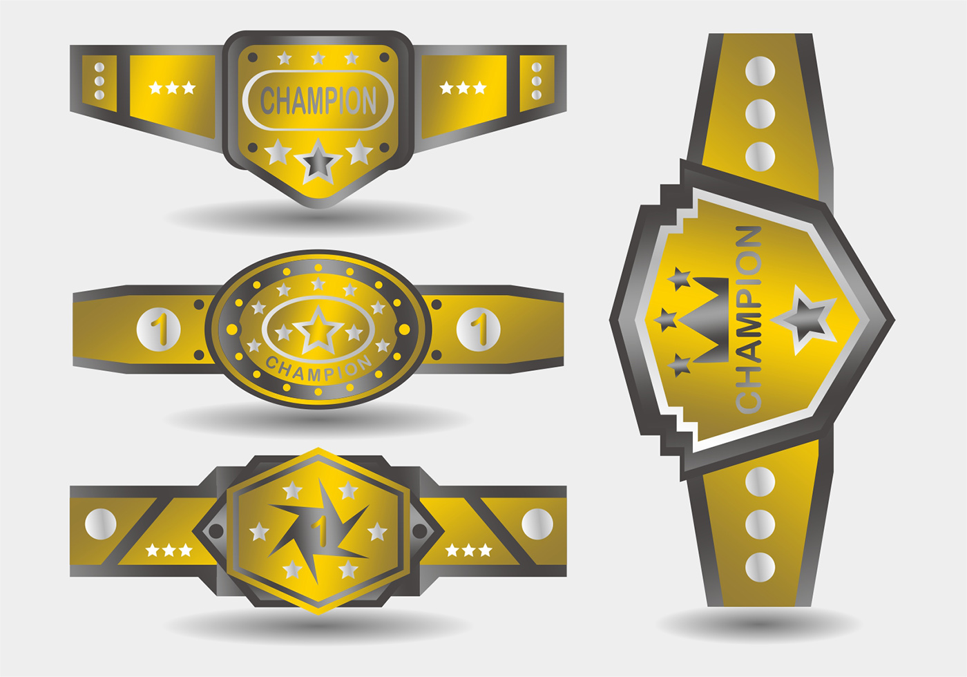 Championship Belt Template