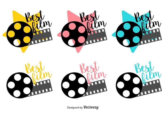 Best Film Canister Vector Labels