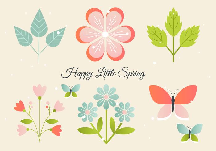 Free Floral Greeting Vector Elements