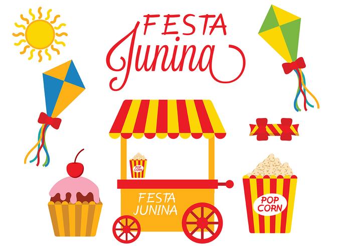 Festa Junina del icono del vector