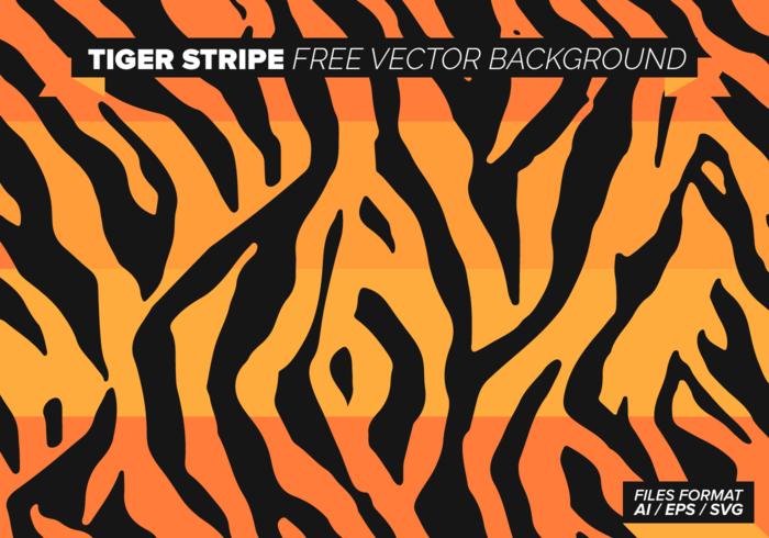 Tiger Stripe Free Vector Background Tiger Stripe Free Vector Background