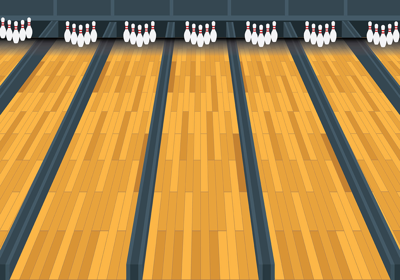 Free Bowling Lane Vector Background 142239 Vector Art at Vecteezy