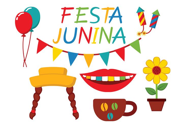 Festa Junina del icono del vector