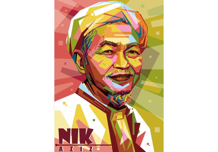 Nik Aziz WPAP Vector 