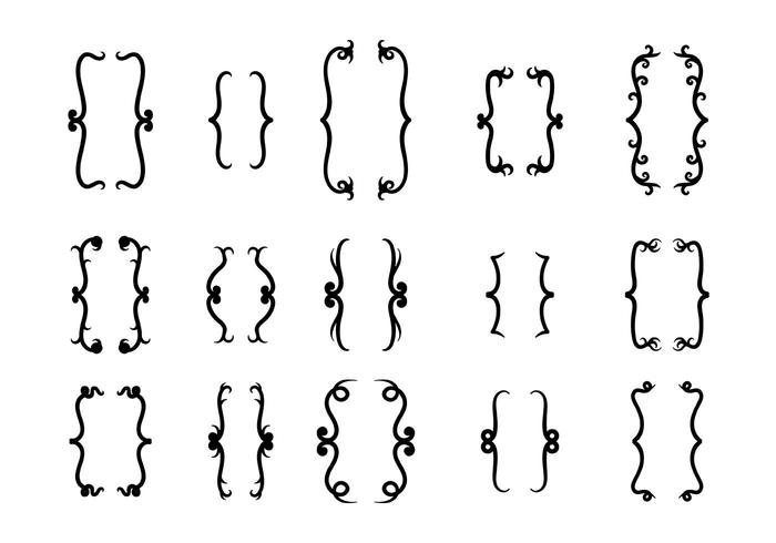 Bracket Icon Vector Bracket Icon Vector