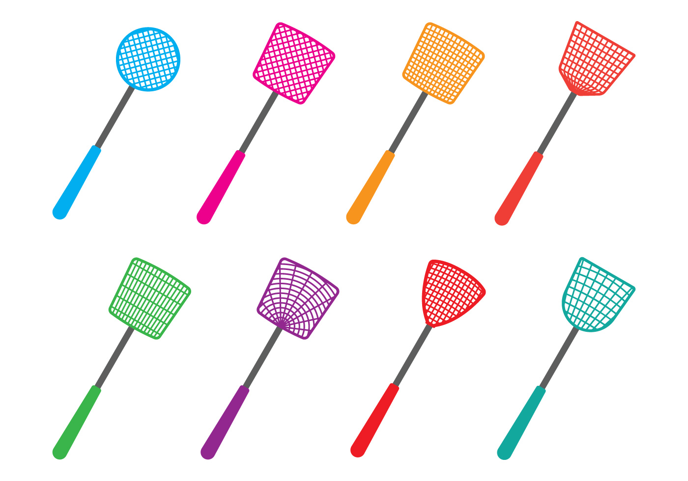 Fly Swatter Vector Art, Icons, and Graphics for Free Download
