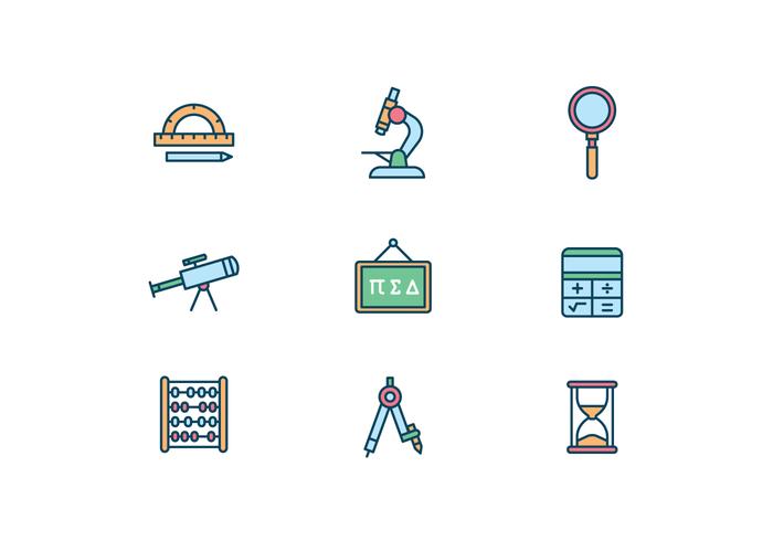 Science and Education Icons vector
